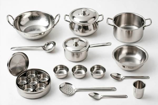 Stainless steel utensils