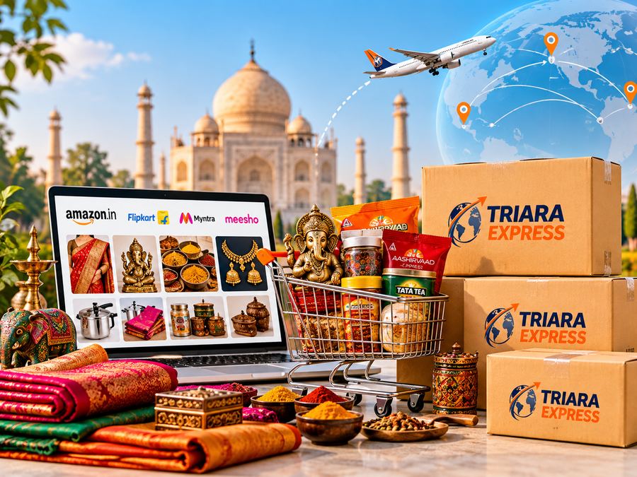 Shop India ship abroad service