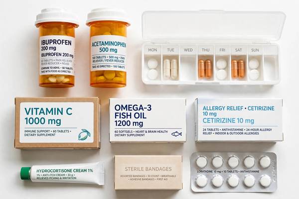 Medicine bottles